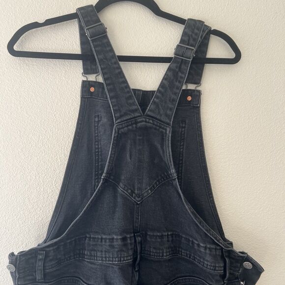 Old Navy Black Denim Overalls - Picture 15 of 16